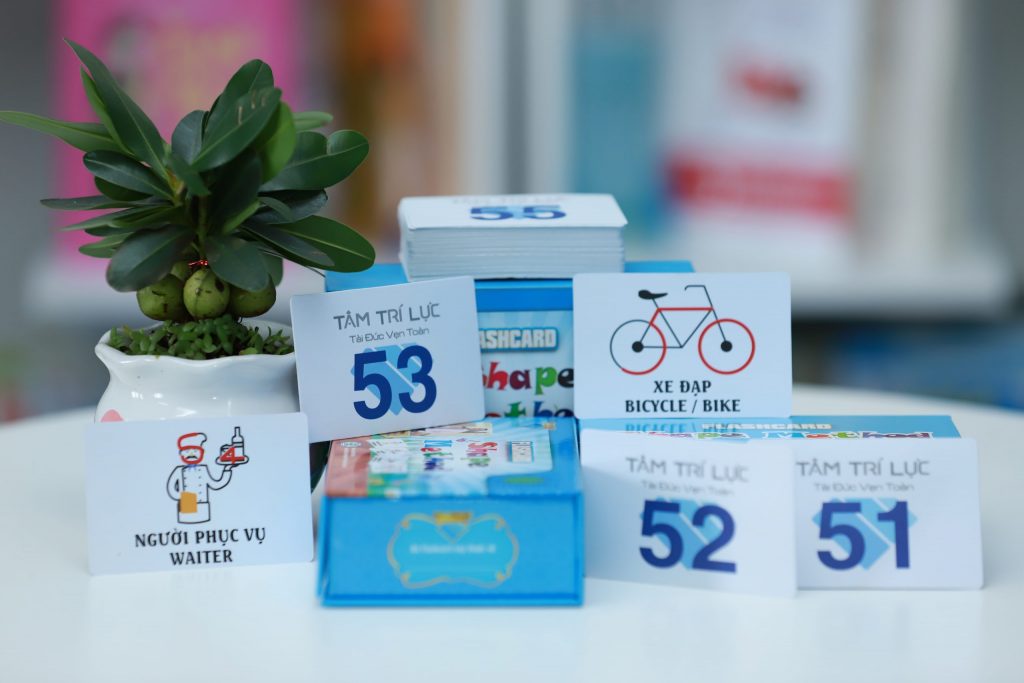 Flashcard 100 số Tâm trí lực