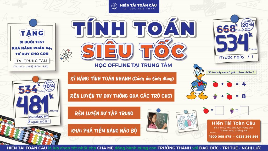 Tính toán siêu tốc Soroban