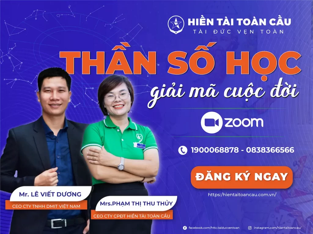 Thần số học giải mã cuộc đời